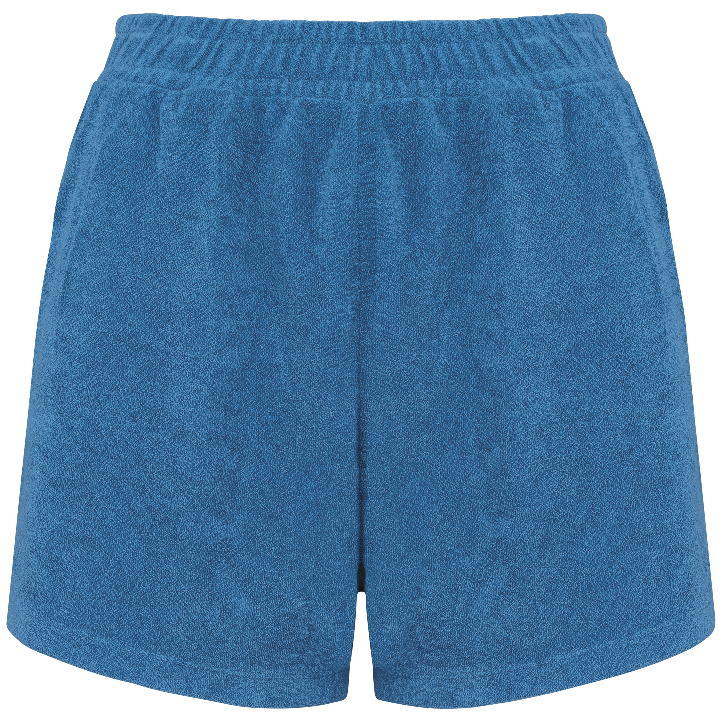 almond green Short ecorresponsable de rizo mujer