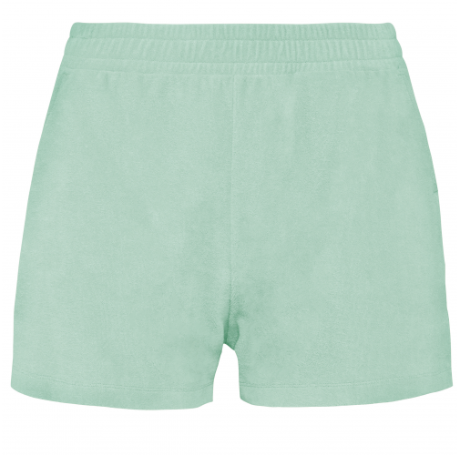 brook green Short ecorresponsable de rizo mujer