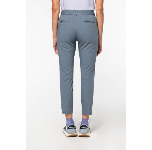 Pantalón chino 7/8 ecorresponsable mujer