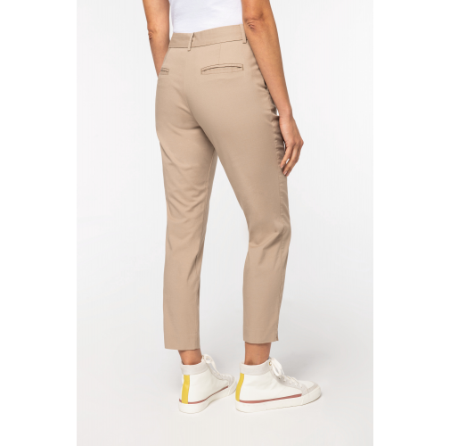 Pantalón chino 7/8 ecorresponsable mujer