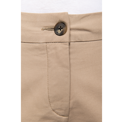 Pantalón chino 7/8 ecorresponsable mujer