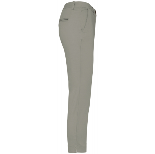 almond green Pantalón chino 7/8 ecorresponsable mujer