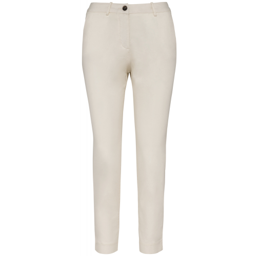 ivory Pantalón chino 7/8 ecorresponsable mujer