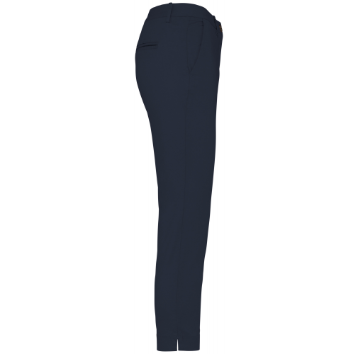 navy blue Pantalón chino 7/8 ecorresponsable mujer