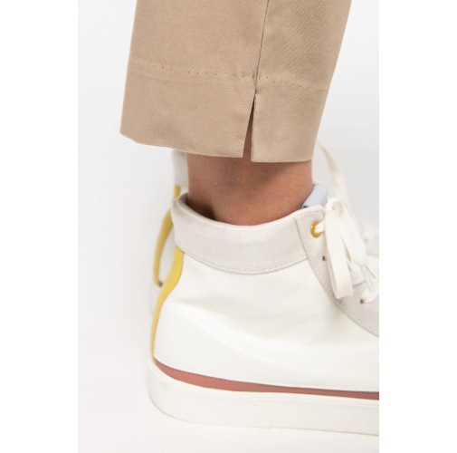 Pantalón chino 7/8 ecorresponsable mujer