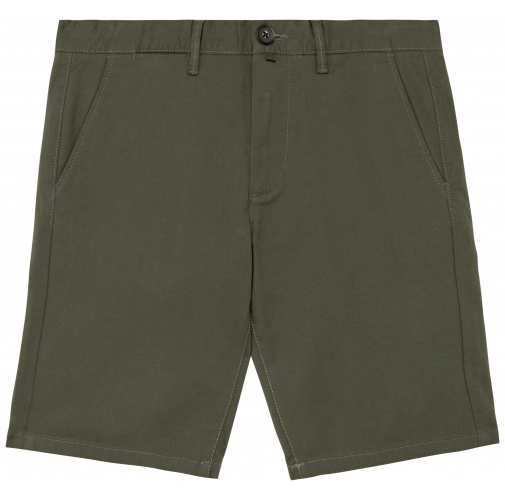 organic khaki Bermuda chino ecorresponsable hombre