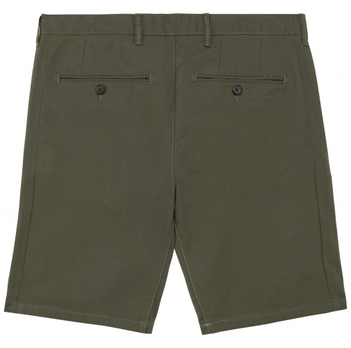 organic khaki Bermuda chino ecorresponsable hombre