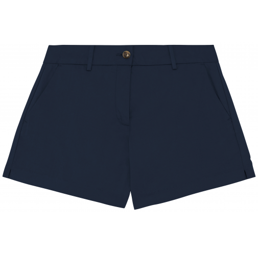 navy blue Bermuda chino ecorresponsable mujer