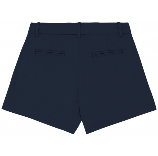 navy blue Bermuda chino ecorresponsable mujer