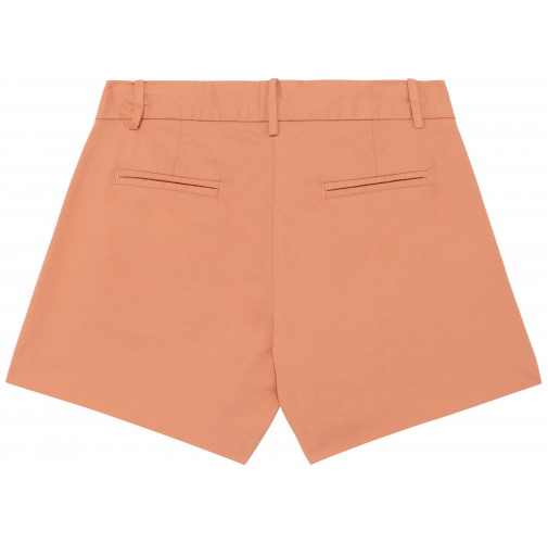 peach Bermuda chino ecorresponsable mujer