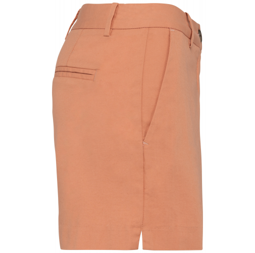 peach Bermuda chino ecorresponsable mujer