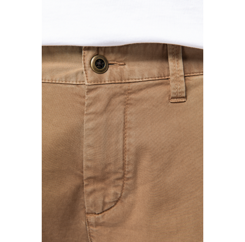 Pantalón cargo ecorresponsable efecto lavado hombre