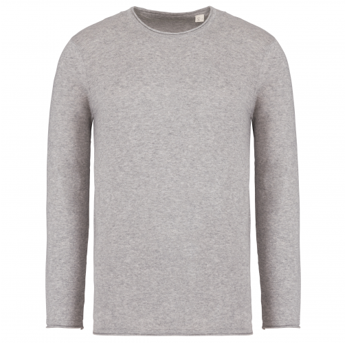 moon grey heather Jersey ligero ecorresponsable hombre