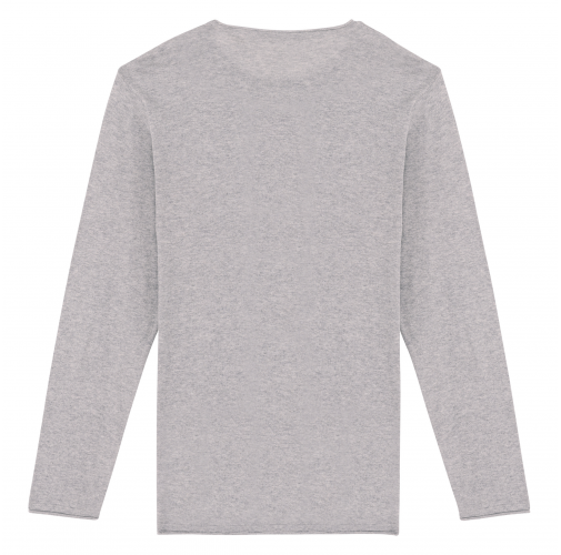 moon grey heather Jersey ligero ecorresponsable hombre
