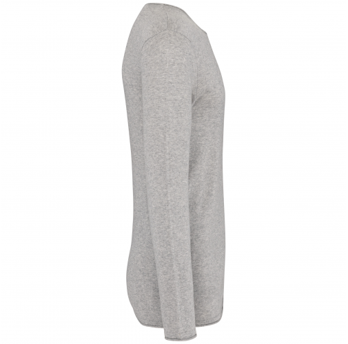 moon grey heather Jersey ligero ecorresponsable hombre