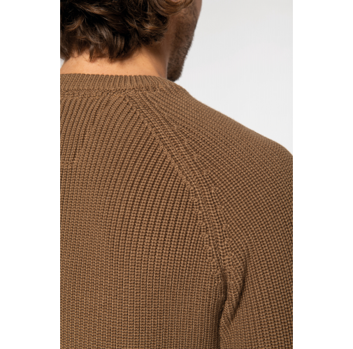 Jersey ecorresponsable de punto grueso hombre