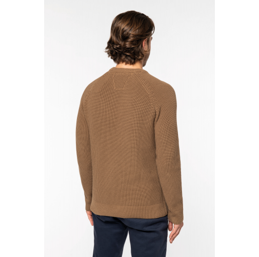 Jersey ecorresponsable de punto grueso hombre