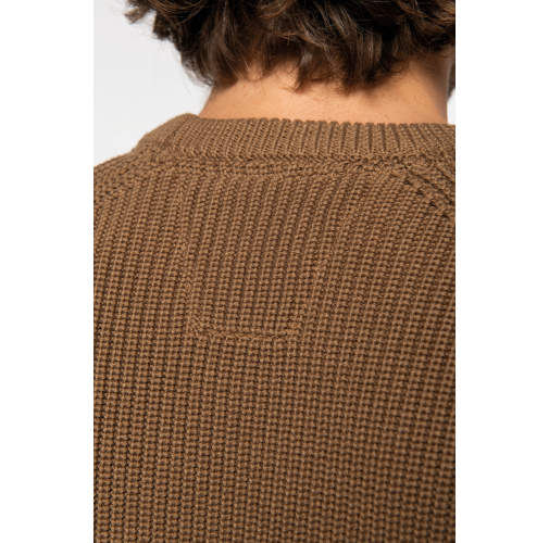 Jersey ecorresponsable de punto grueso hombre