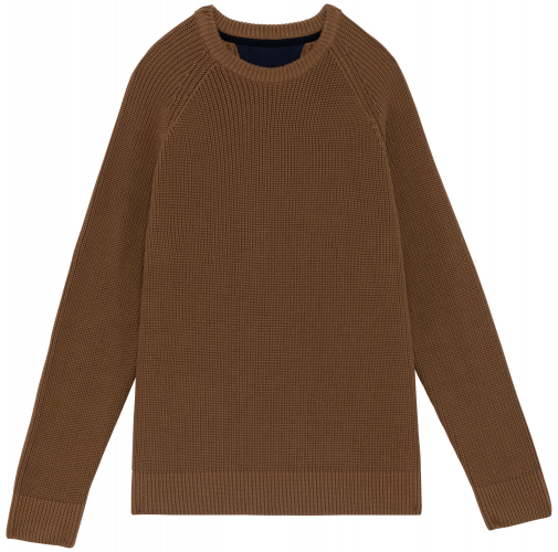 toffee Jersey ecorresponsable de punto grueso hombre