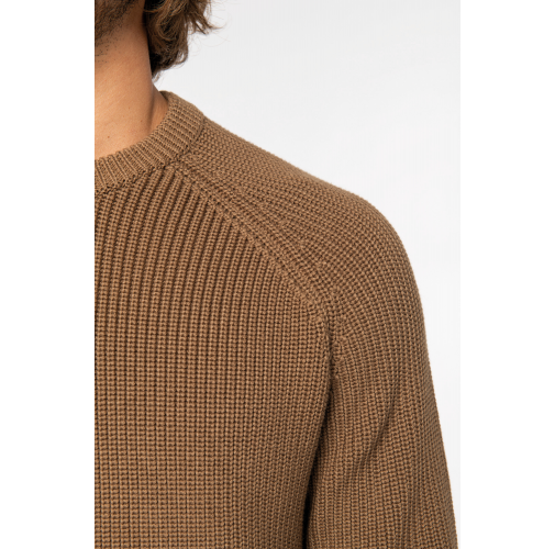 Jersey ecorresponsable de punto grueso hombre