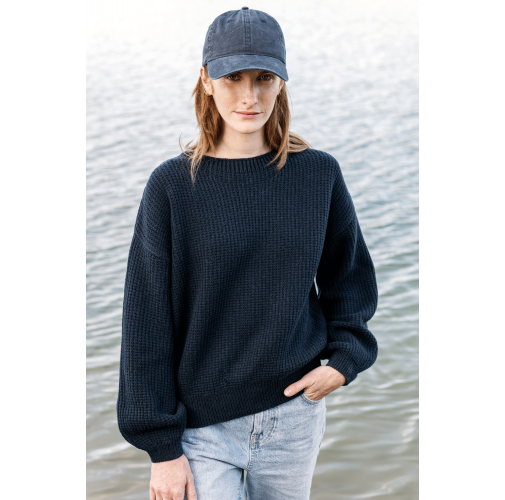 Jersey ecorresponsable de lana merina mujer