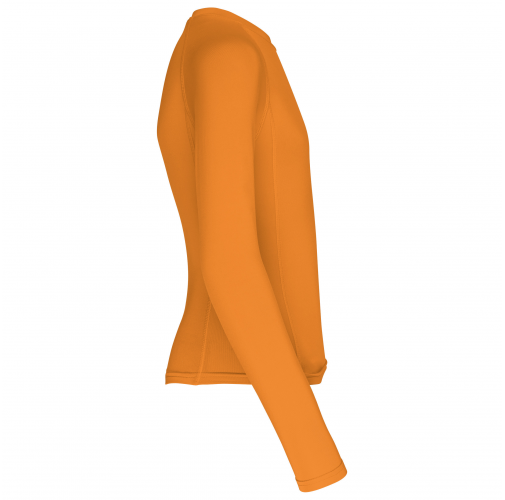 orange Camiseta segunda piel manga larga niño