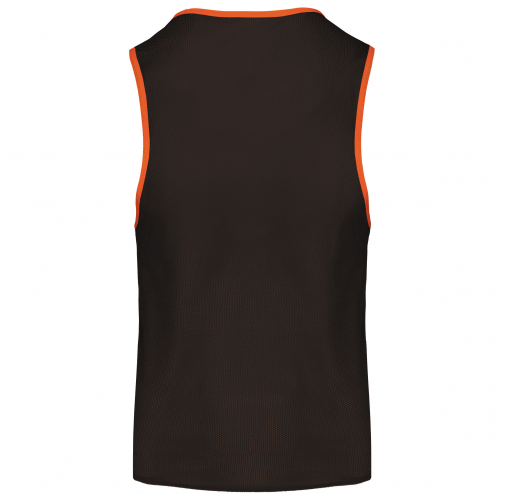 spicy orange / black PETO REVERSIBLE Multi-deportes Senior/Júnior