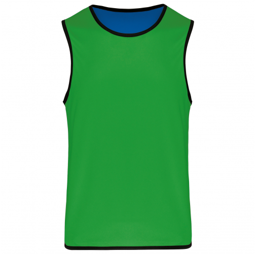 sporty royal blue / green Peto de rugby reversible - Niños