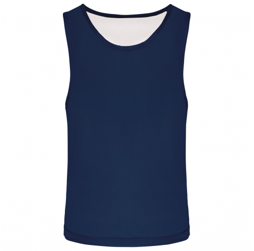 sporty navy / white Peto reversible multi-deportes para niños