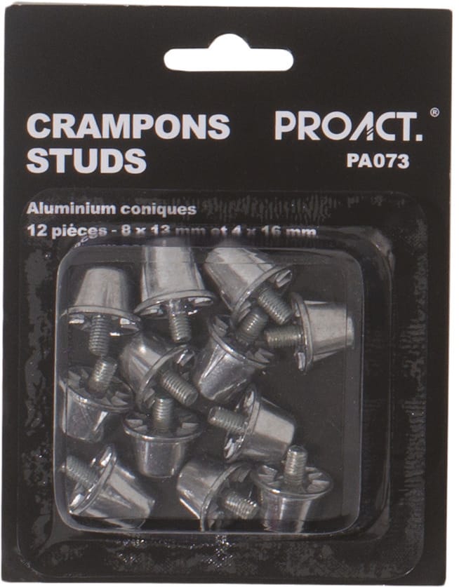 Caja de 12 tacos cónicos de aluminio