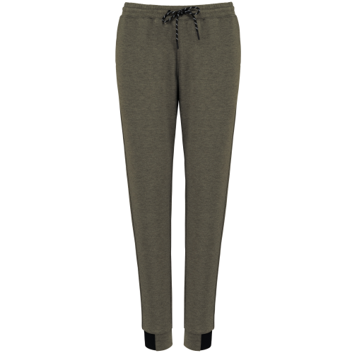 light khaki heather Pantalón de chándal performance mujer
