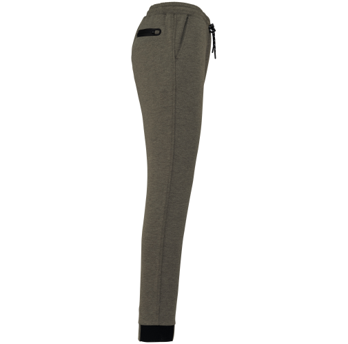 light khaki heather Pantalón de chándal performance mujer