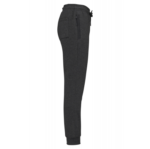 dark grey heather Pantalón chándal de jogging multideporte con bolsillos adulto