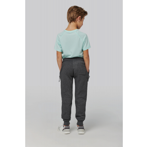 Pantalón chandal de jogging con bolsillos multideporte para niños