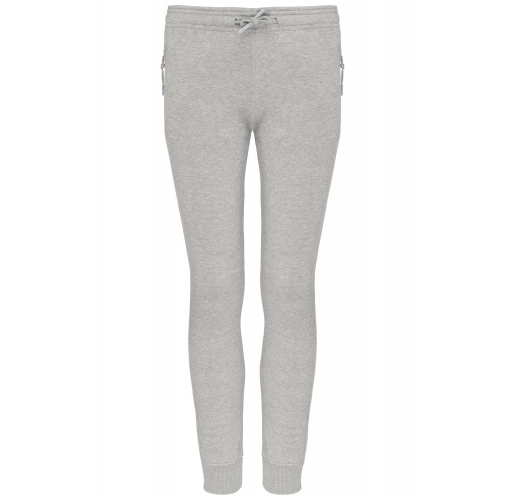 grey heather Pantalón chandal de jogging con bolsillos multideporte para niños