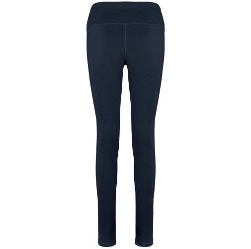 navy leopard Leggings ecorresponsables mujer