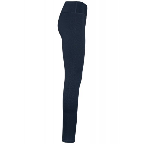 navy leopard Leggings ecorresponsables mujer
