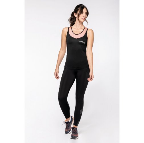 Leggings bicolor mujer