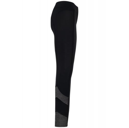 black / dark grey heather Leggings bicolor mujer