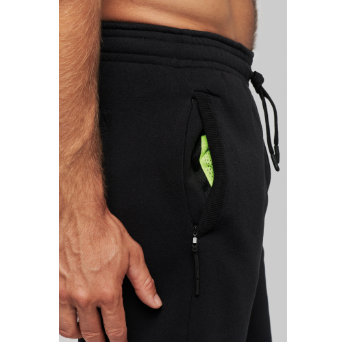 Bermuda de felpa multideporte unisex
