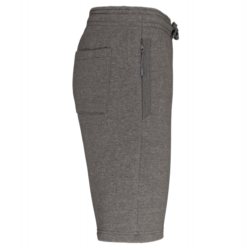 grey heather Bermuda de felpa multideporte unisex