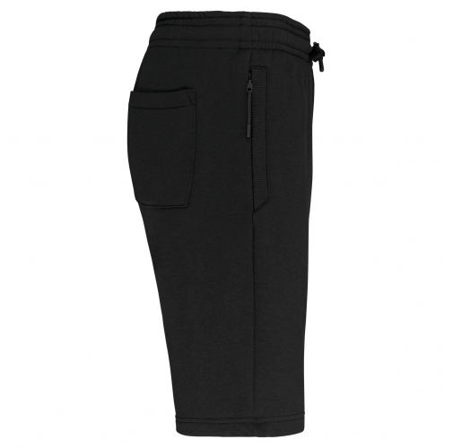black Bermuda de felpa multideportes para niños