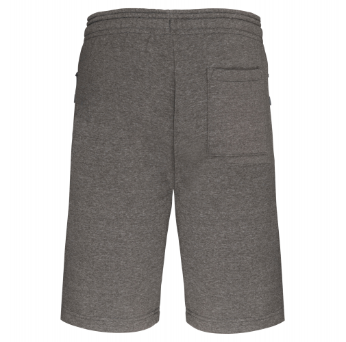 grey heather Bermuda de felpa multideportes para niños