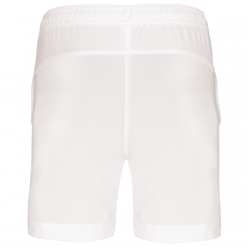 white Short performance niño