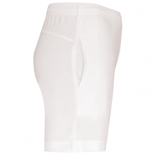 white Short performance niño