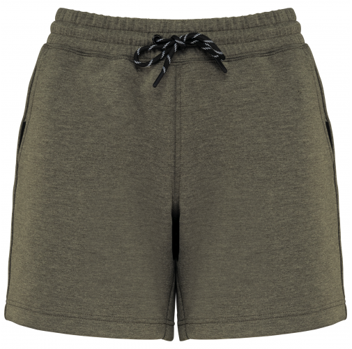 light khaki heather Short mujer