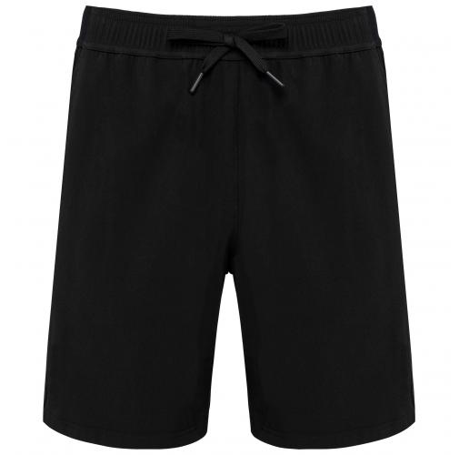 black Short bicolor hombre