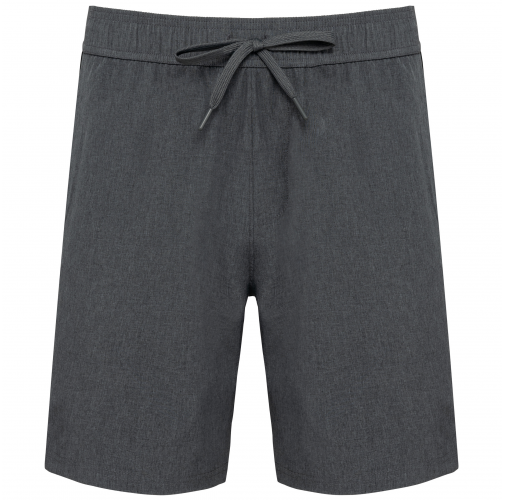 marl dark grey / black Short bicolor hombre