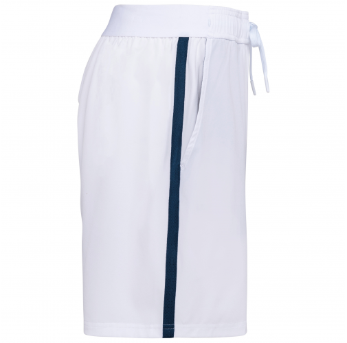 white / sporty navy Short bicolor hombre