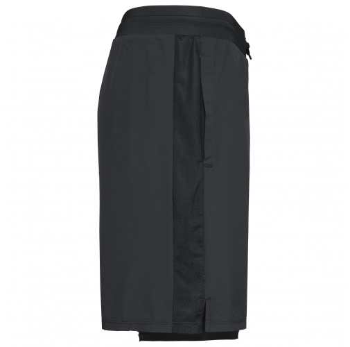 black Short ecorresponsable 2 en 1 con short interior integrado hombre